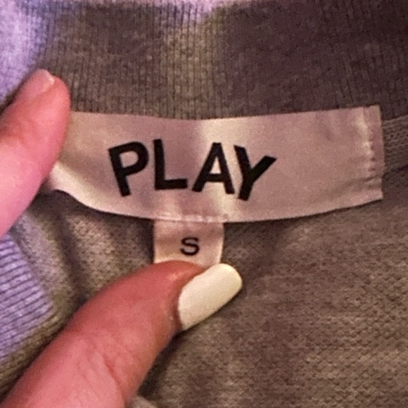 Comme de Garçon CDG grey cropped polo tee
Small - Picture 6 of 7